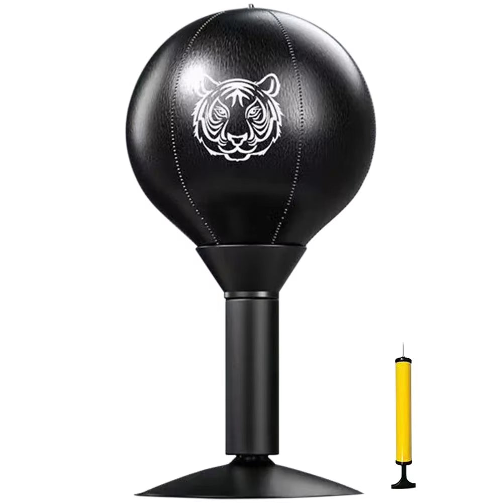 Desktop Punching Bag with Suction Cup Heavy Duty Stress Relief Practice Toys Desk Boxing Punch Ball for Kids Adults Training